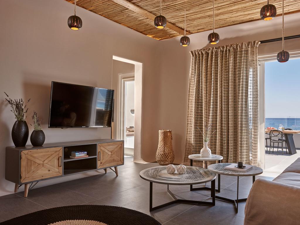 Incognito Beach Villa Santorini Kamári エクステリア 写真