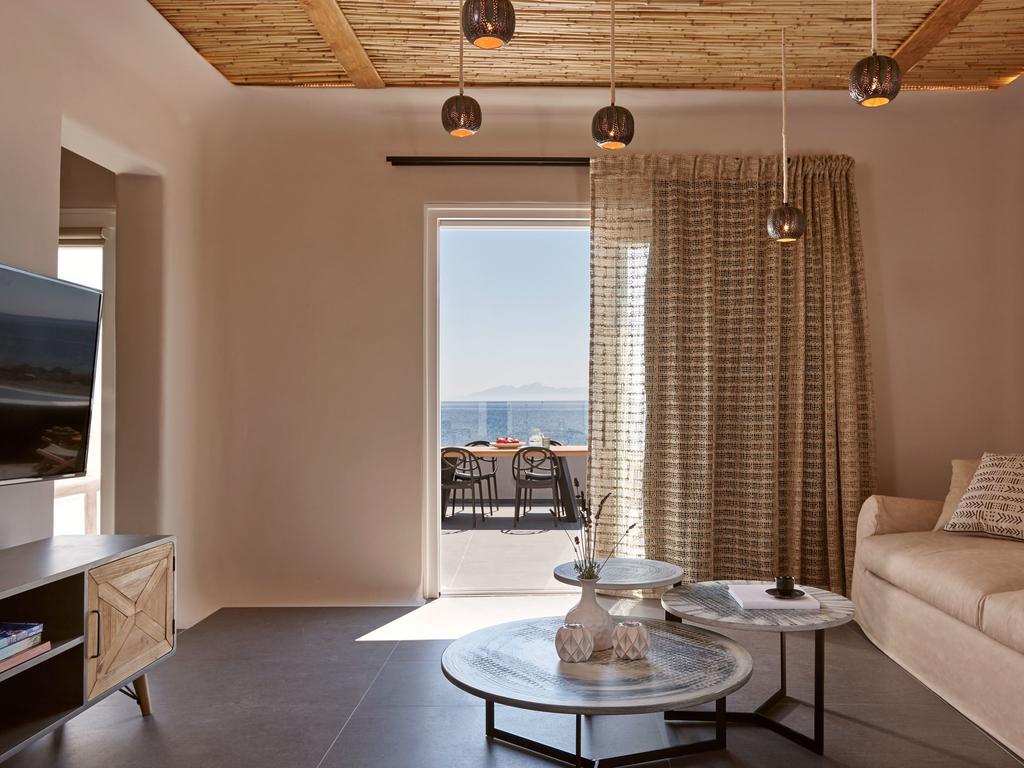 Incognito Beach Villa Santorini Kamári エクステリア 写真