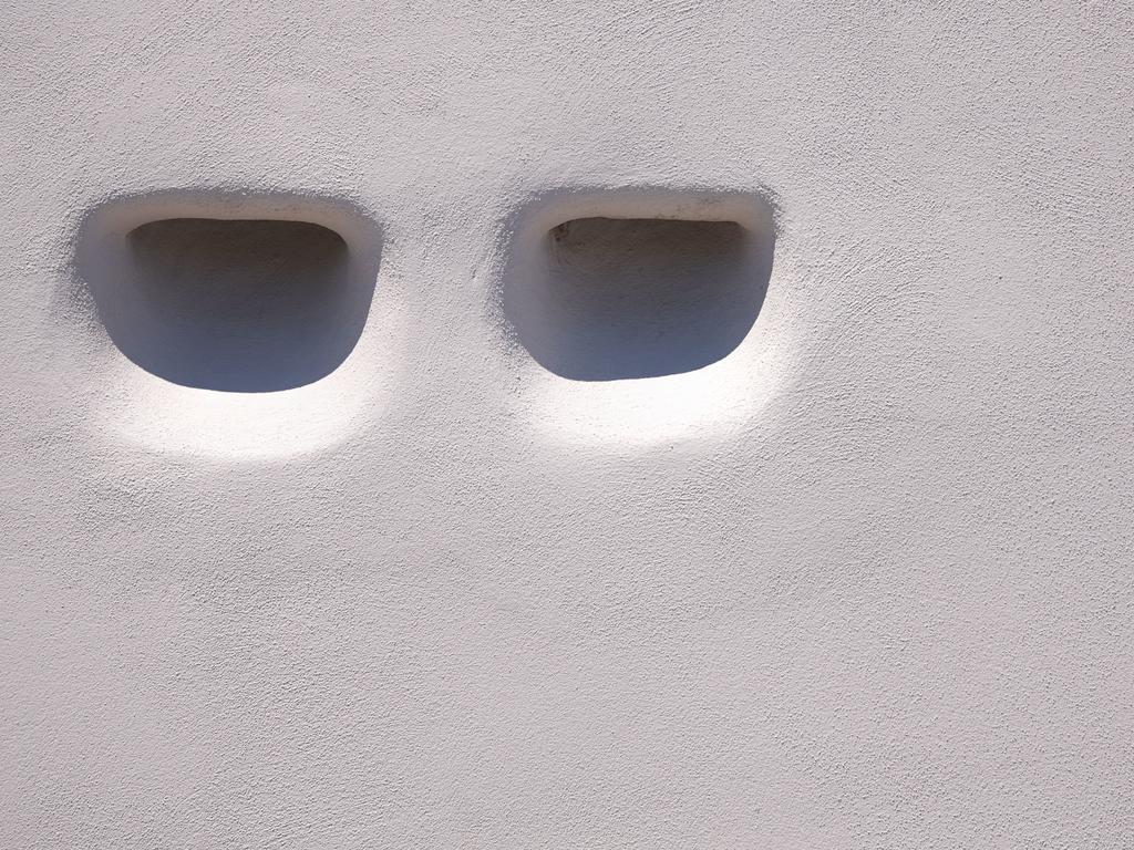 Incognito Beach Villa Santorini Kamári エクステリア 写真